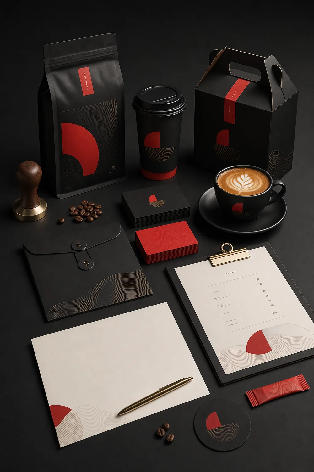 Étude conceptuelle Atlas Café — Branding